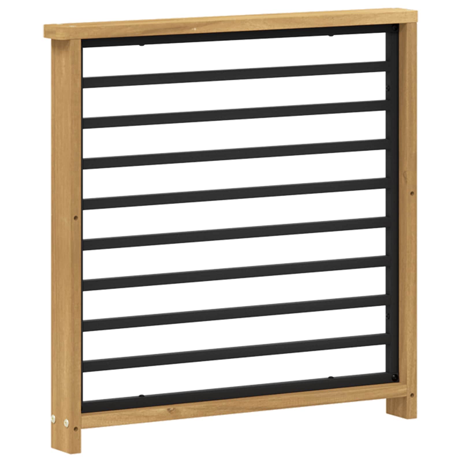 Armleuningen Module 2 pcs Wit 60 x 6 x 61 cm Massief Acaciahout is nu te koop bij PeponiXL, paradijselijk wonen!