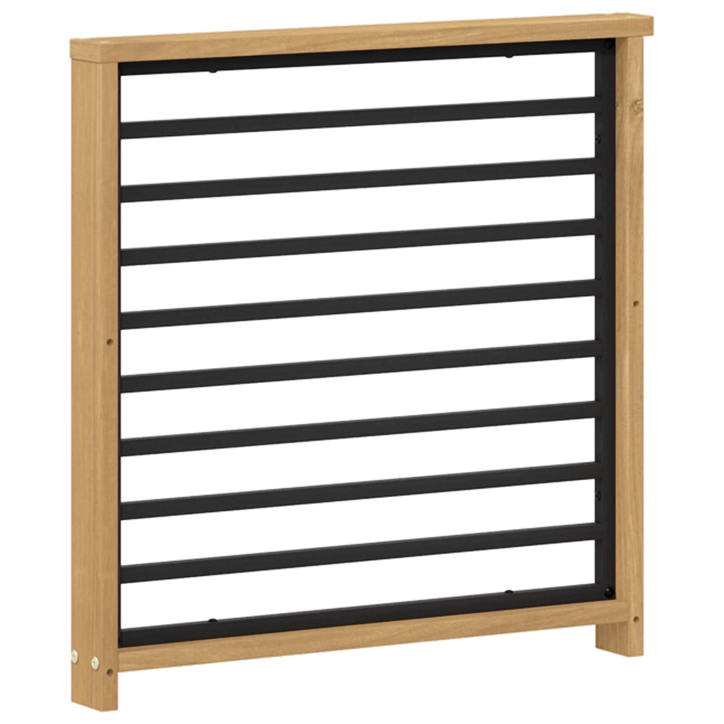 Armleuningen Module 2 pcs Wit 60 x 6 x 61 cm Massief Acaciahout is nu te koop bij PeponiXL, paradijselijk wonen!