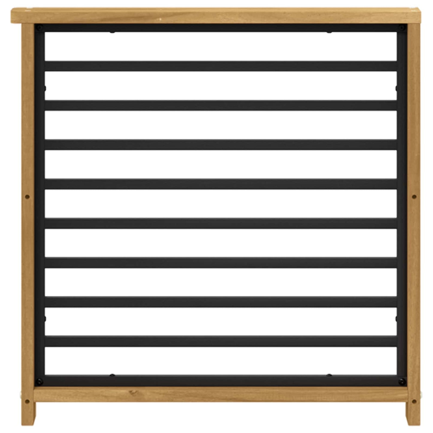 Armleuningen Module 2 pcs Wit 60 x 6 x 61 cm Massief Acaciahout is nu te koop bij PeponiXL, paradijselijk wonen!