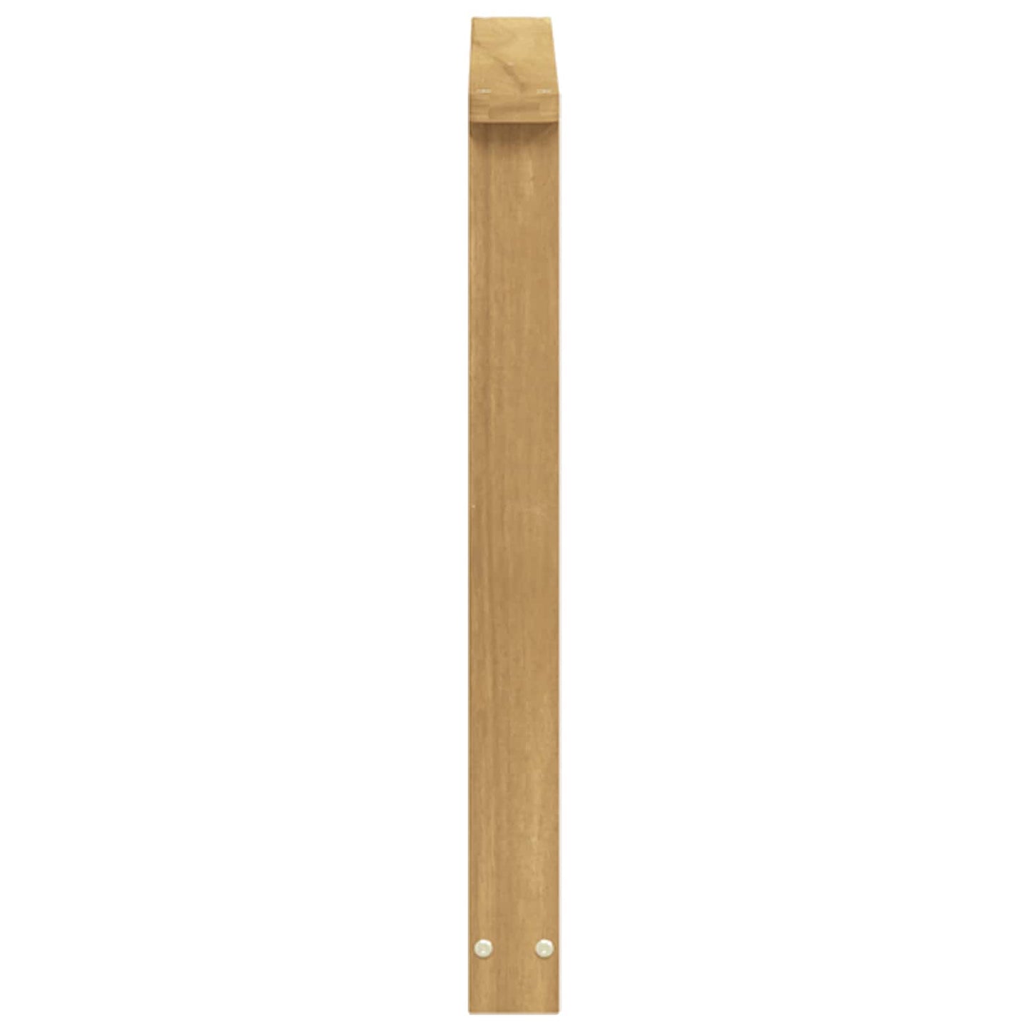 Armleuningen Module 2 pcs Wit 60 x 6 x 61 cm Massief Acaciahout is nu te koop bij PeponiXL, paradijselijk wonen!