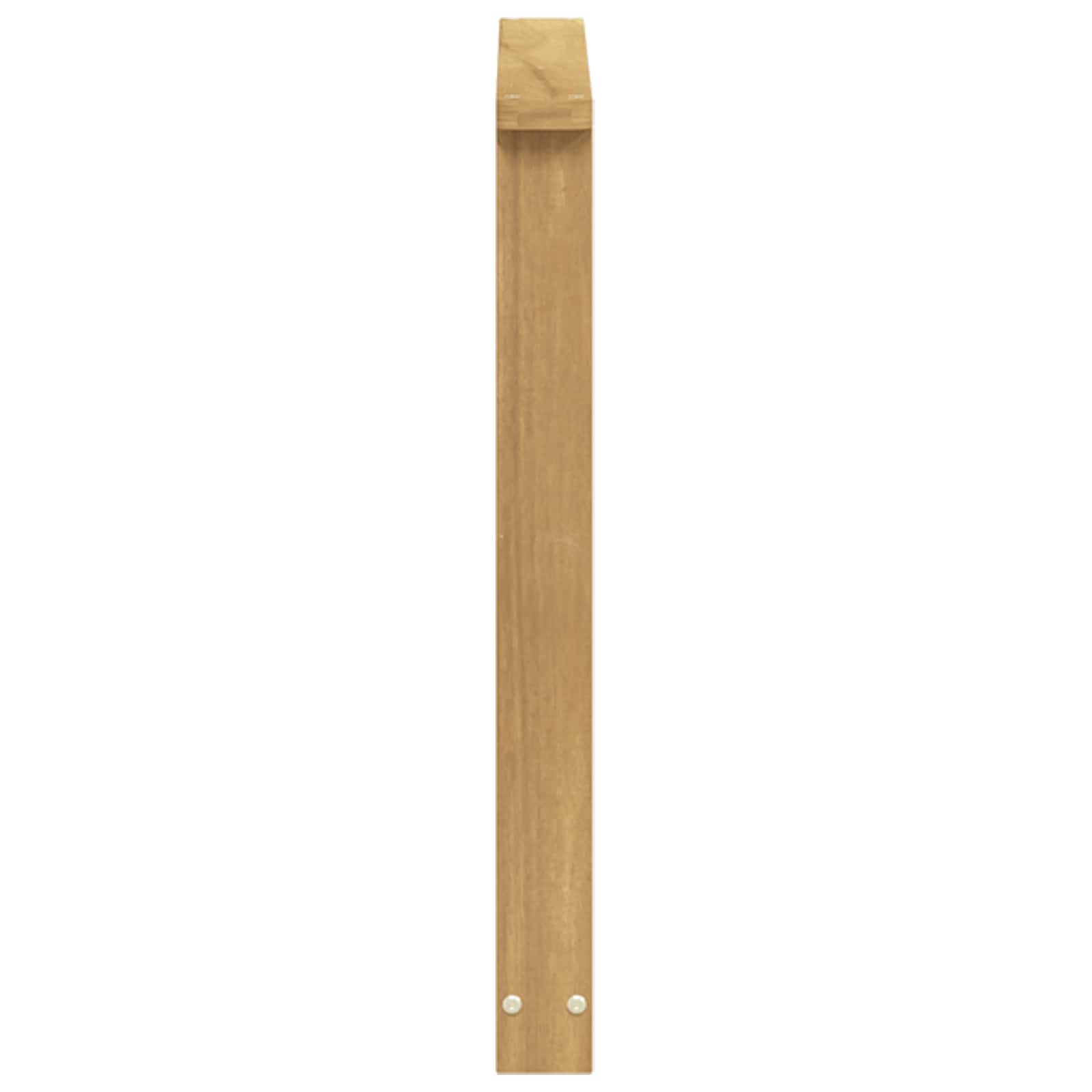 Armleuningen Module 2 pcs Wit 60 x 6 x 61 cm Massief Acaciahout is nu te koop bij PeponiXL, paradijselijk wonen!