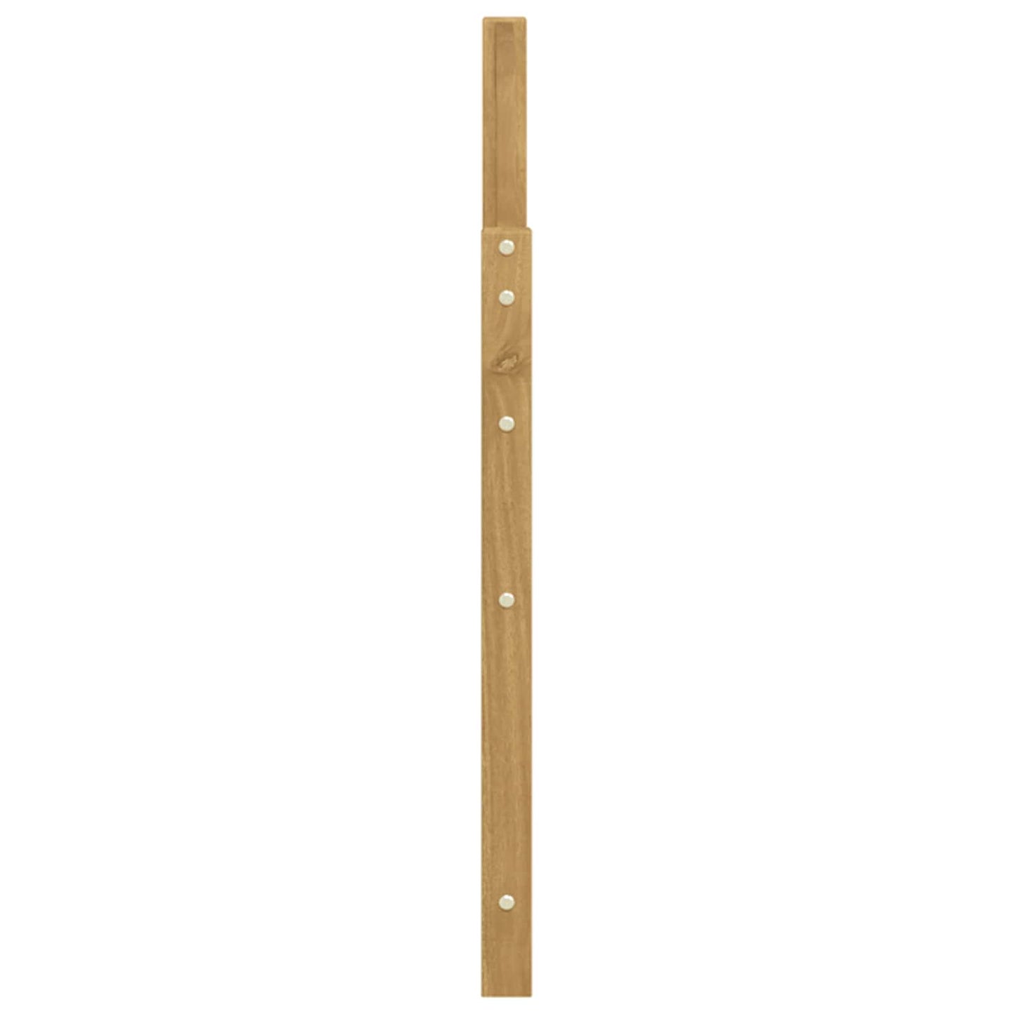 Armleuningen Module 2 pcs Wit 59 x 4 x 73 cm Massief Acaciahout is nu te koop bij PeponiXL, paradijselijk wonen!