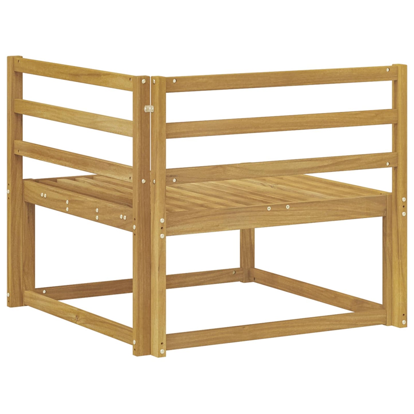 Outdoor Hoekbank Wit 83 x 83 x 73 cm is nu te koop bij PeponiXL, paradijselijk wonen!