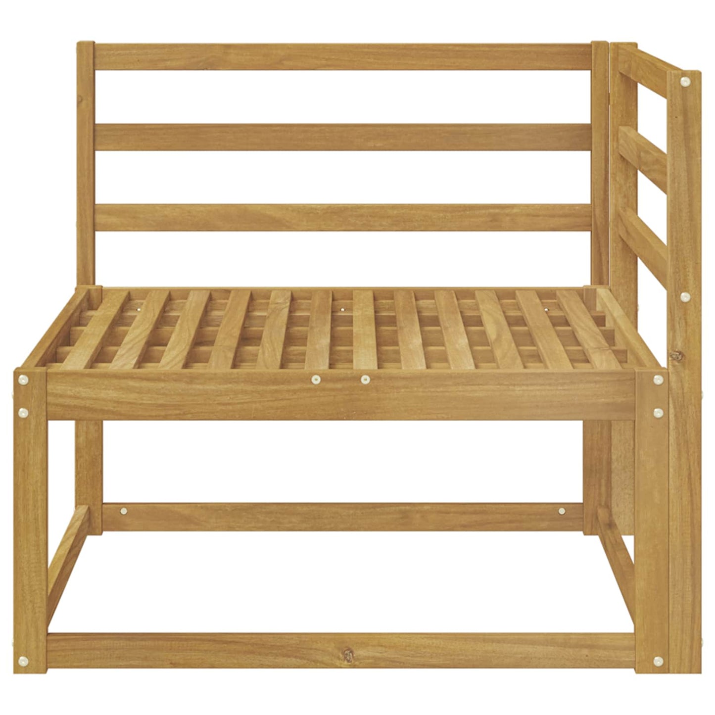 Outdoor Hoekbank Wit 83 x 83 x 73 cm is nu te koop bij PeponiXL, paradijselijk wonen!