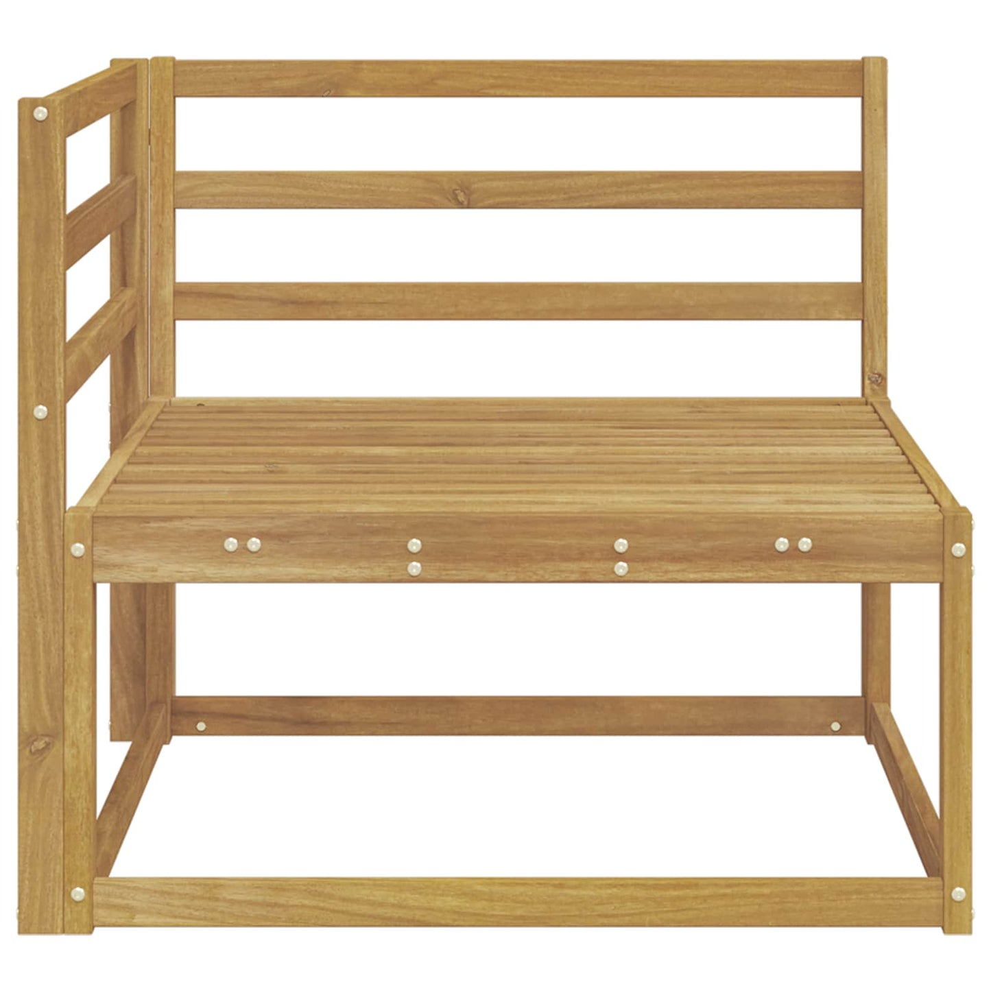Outdoor Hoekbank Wit 83 x 83 x 73 cm is nu te koop bij PeponiXL, paradijselijk wonen!