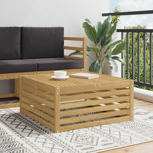 Buiten Tafel Massief Acaciahout Wit 79 x 79 x 37 cm is nu te koop bij PeponiXL, paradijselijk wonen!