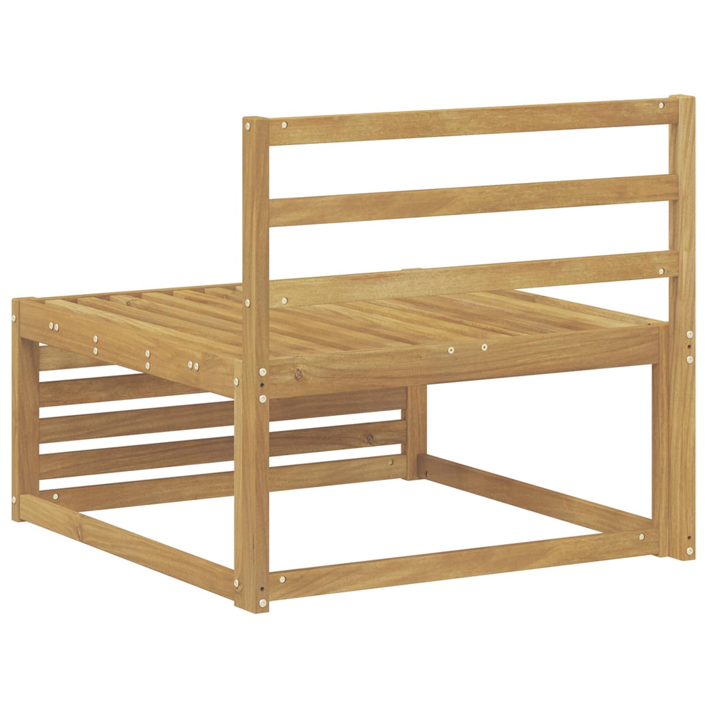 Buiten Midden Sofa Massief Acaciahout Wit 83 x 79 x 73 cm is nu te koop bij PeponiXL, paradijselijk wonen!