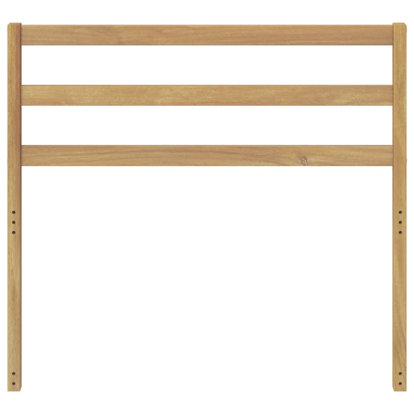 Rugleuning Module Wit 79 x 4 x 73 cm Massief Acaciahout is nu te koop bij PeponiXL, paradijselijk wonen!