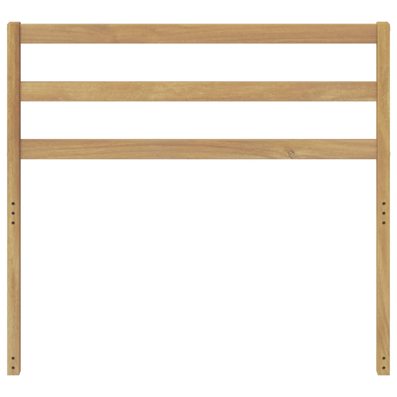 Rugleuning Module Wit 79 x 4 x 73 cm Massief Acaciahout is nu te koop bij PeponiXL, paradijselijk wonen!