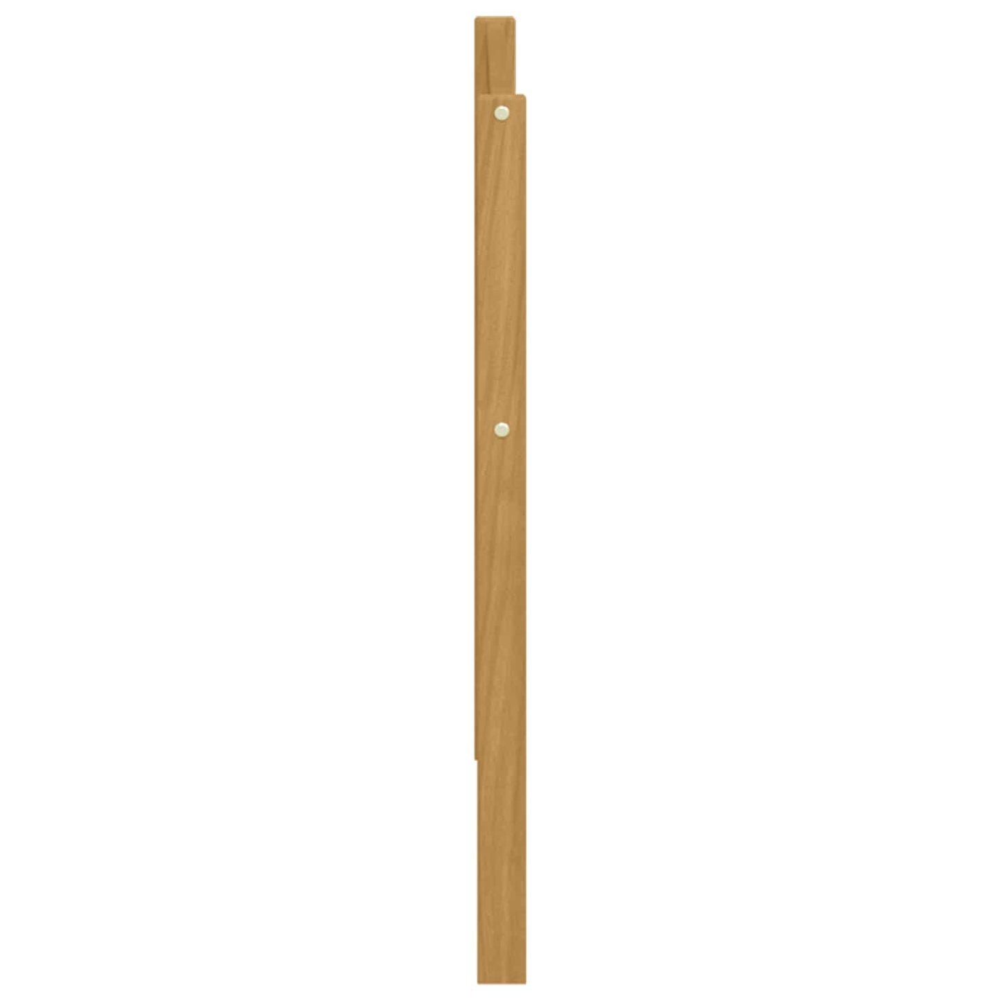 Armleuningen Module 2 pcs Wit 79 x 4 x 73 cm Massief Acaciahout is nu te koop bij PeponiXL, paradijselijk wonen!