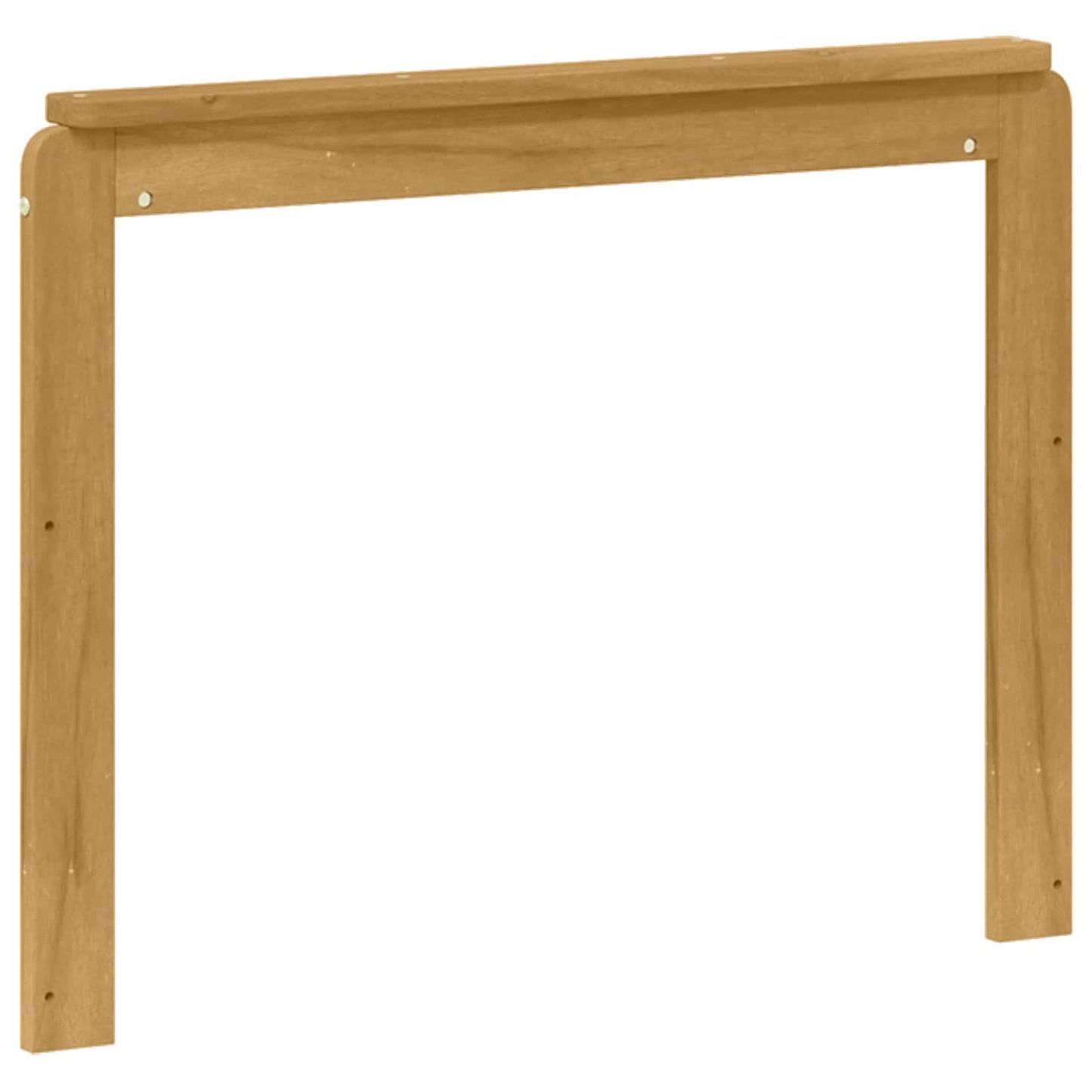 Armleuningen Module 2 pcs Wit 79 x 6 x 61 cm Massief Acaciahout is nu te koop bij PeponiXL, paradijselijk wonen!