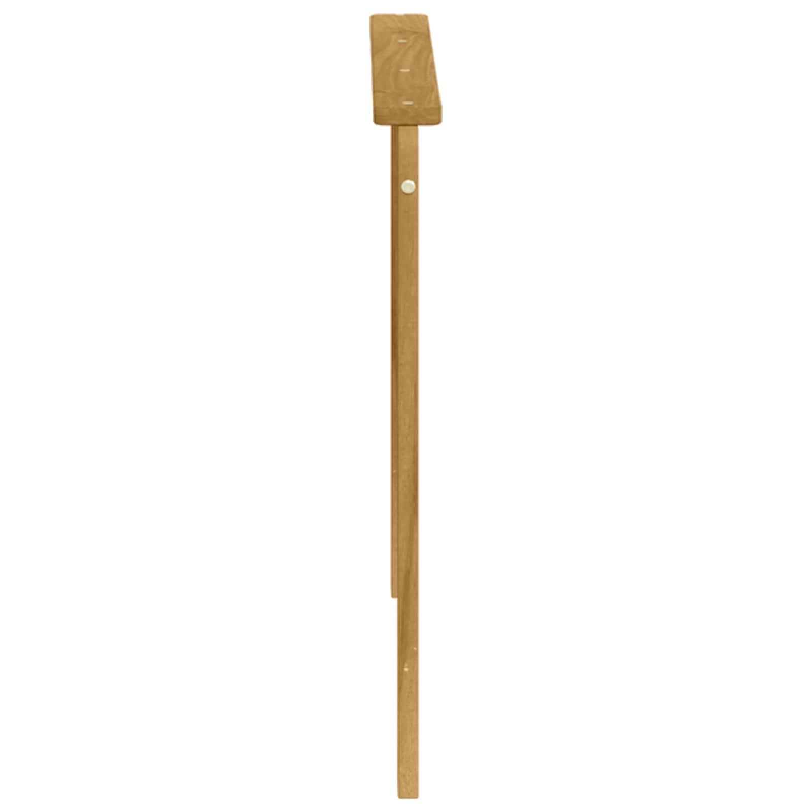 Armleuningen Module 2 pcs Wit 79 x 6 x 61 cm Massief Acaciahout is nu te koop bij PeponiXL, paradijselijk wonen!