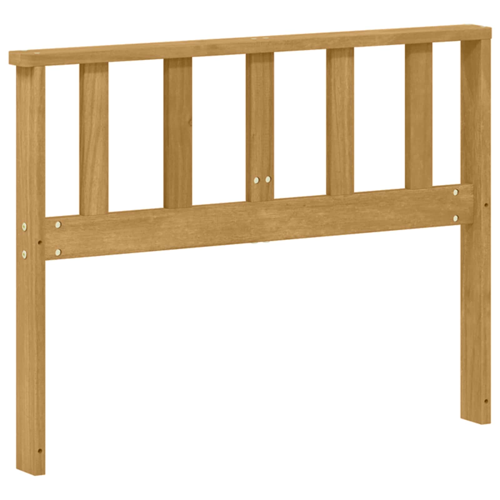 Armleuningsmodule 2 pcs Wit 80 x 6 x 61 cm Massief Acaciahout is nu te koop bij PeponiXL, paradijselijk wonen!