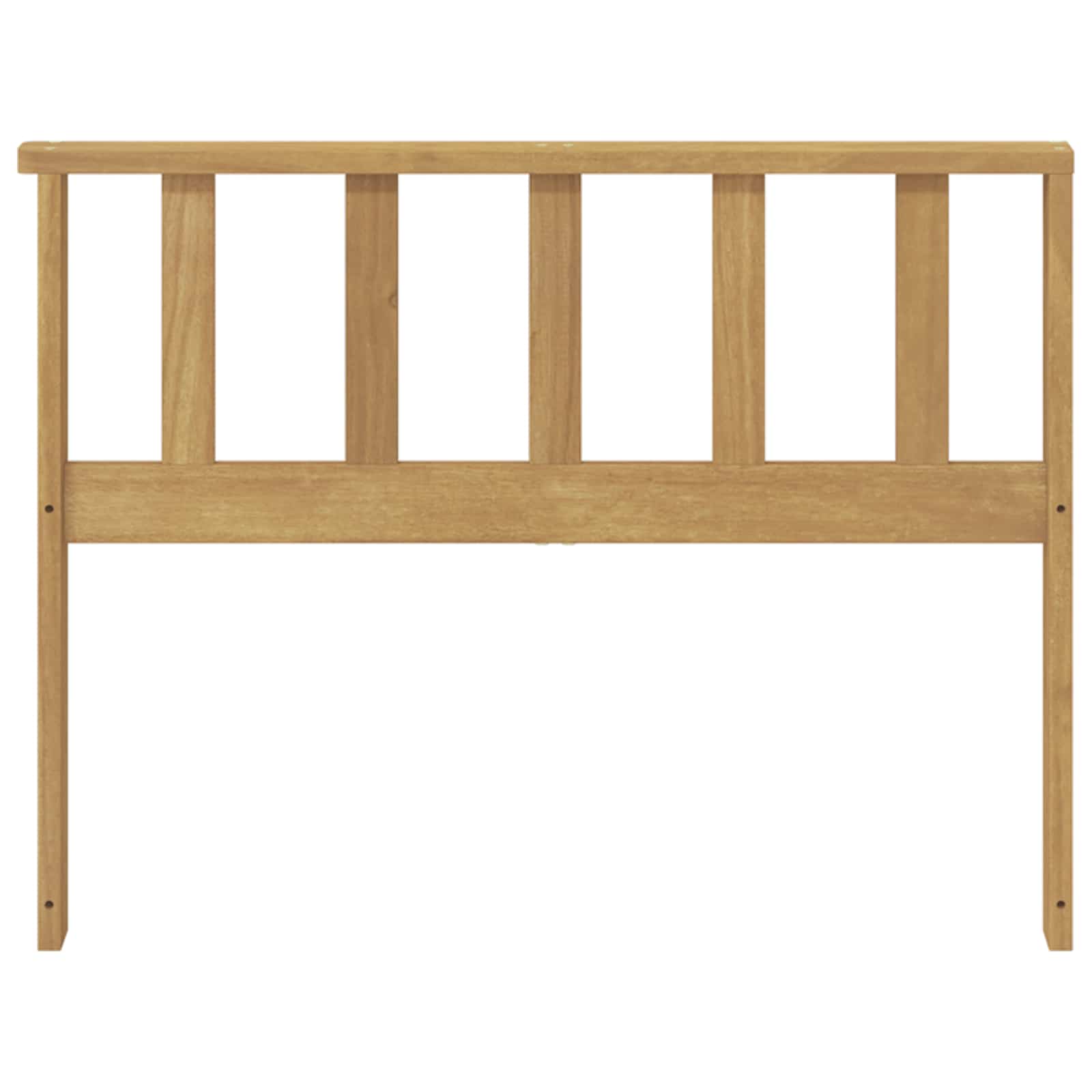 Armleuningsmodule 2 pcs Wit 80 x 6 x 61 cm Massief Acaciahout is nu te koop bij PeponiXL, paradijselijk wonen!