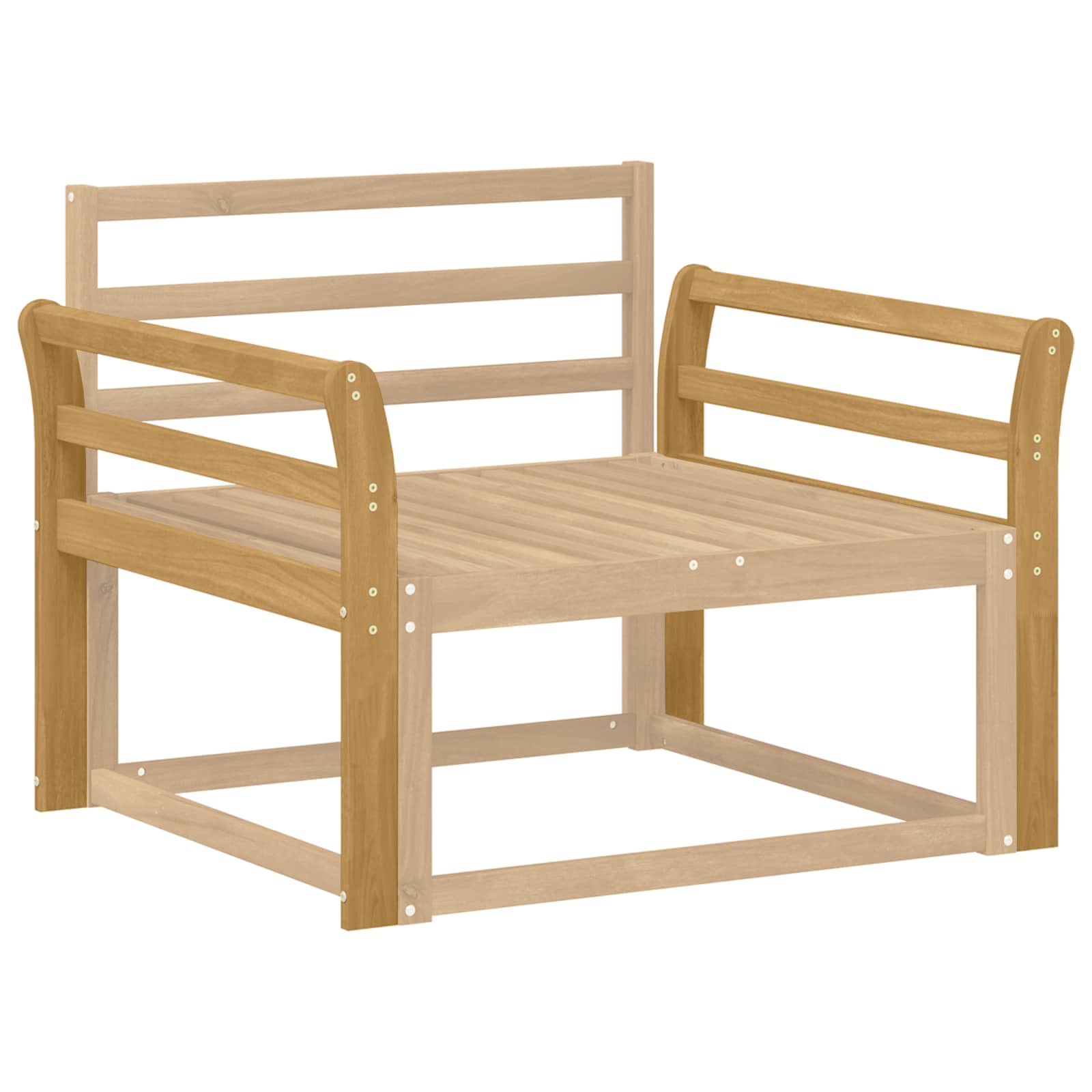 Armleuningen Module 2 pcs Wit 78,5 x 8,5 x 60 cm is nu te koop bij PeponiXL, paradijselijk wonen!