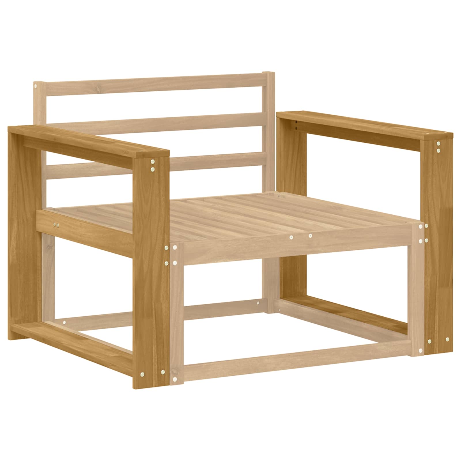 Armleuningen module 2 pcs Wit 78,5 x 10 x 61 cm is nu te koop bij PeponiXL, paradijselijk wonen!