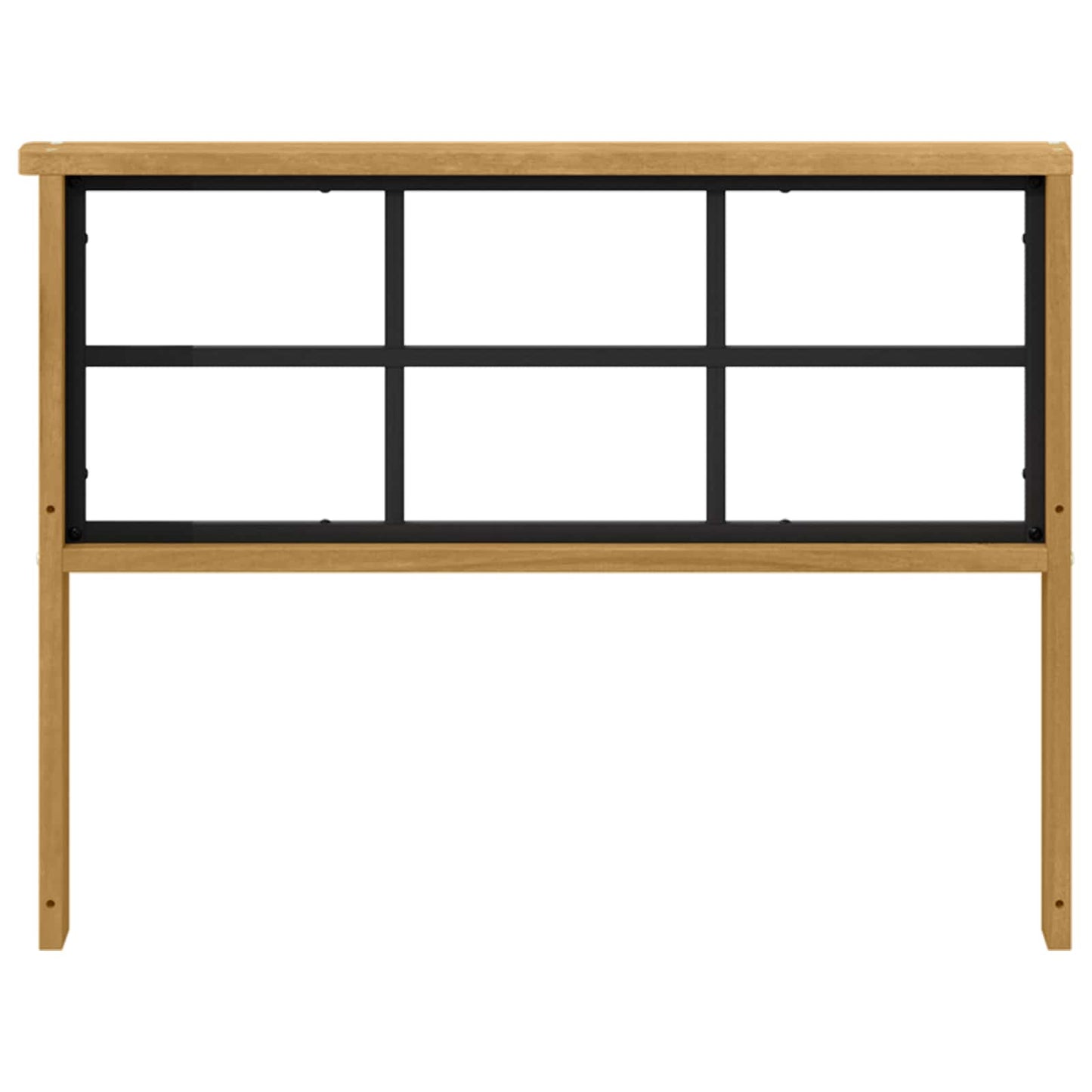 Armleuningen Module 2 pcs Wit 80 x 6 x 61 cm Massief Acaciahout is nu te koop bij PeponiXL, paradijselijk wonen!