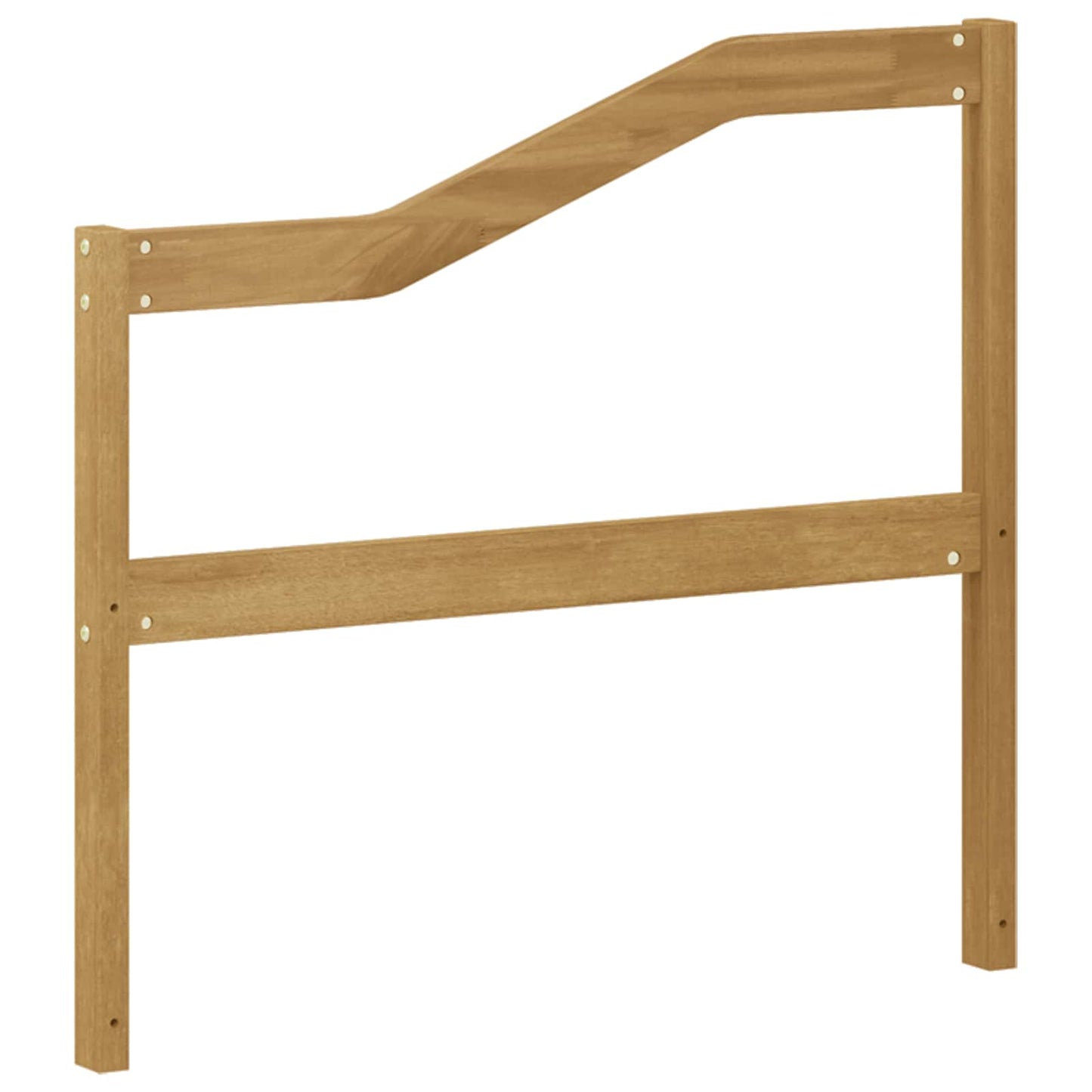 Armleuningen Module 2 pcs Wit 79 x 4 x 73 cm Massief Acaciahout is nu te koop bij PeponiXL, paradijselijk wonen!