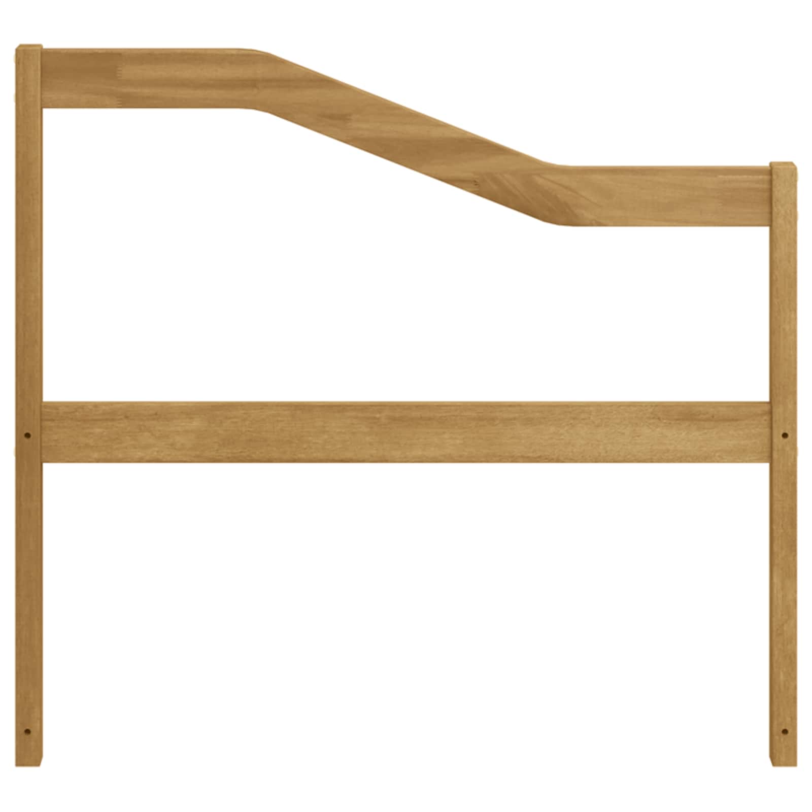 Armleuningen Module 2 pcs Wit 79 x 4 x 73 cm Massief Acaciahout is nu te koop bij PeponiXL, paradijselijk wonen!