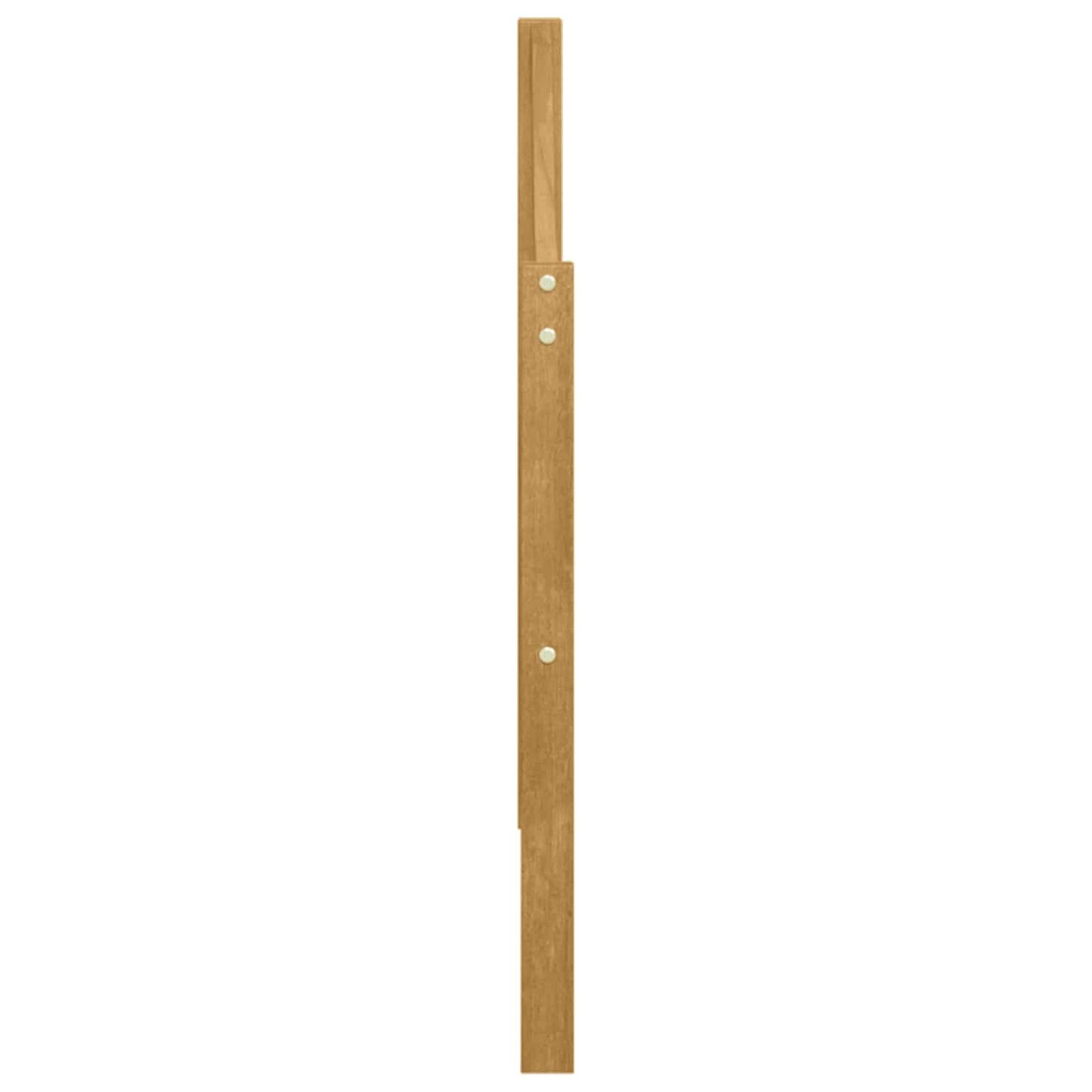 Armleuningen Module 2 pcs Wit 79 x 4 x 73 cm Massief Acaciahout is nu te koop bij PeponiXL, paradijselijk wonen!