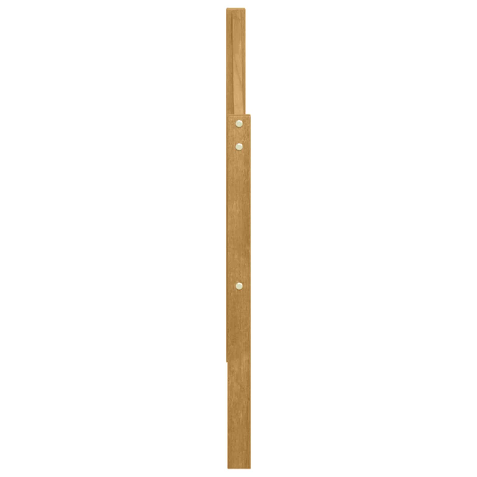 Armleuningen Module 2 pcs Wit 79 x 4 x 73 cm Massief Acaciahout is nu te koop bij PeponiXL, paradijselijk wonen!