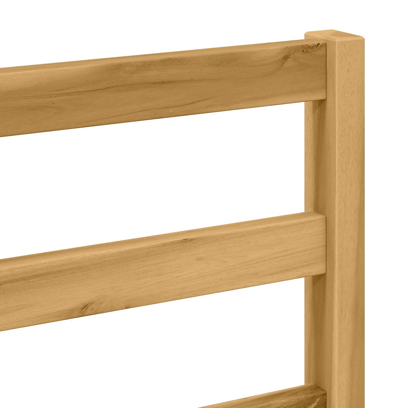 Armleuningen module 2 pcs Wit 79 x 4 x 73 cm Massief Acaciahout is nu te koop bij PeponiXL, paradijselijk wonen!