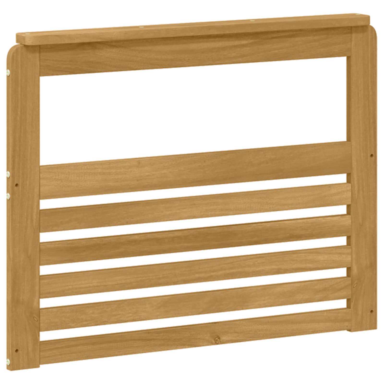 Armleuningen Module 2 pcs Wit 79 x 6 x 61 cm Massief Acaciahout is nu te koop bij PeponiXL, paradijselijk wonen!