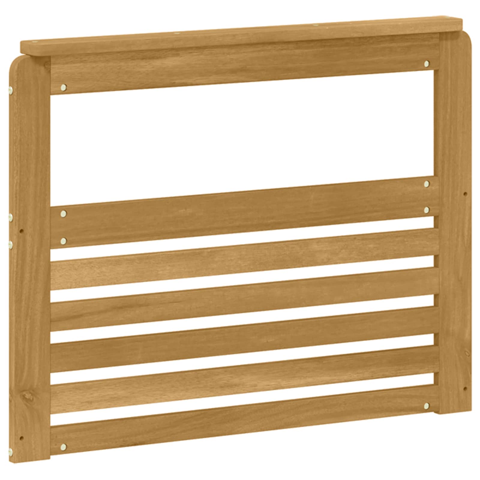 Armleuningen Module 2 pcs Wit 79 x 6 x 61 cm Massief Acaciahout is nu te koop bij PeponiXL, paradijselijk wonen!