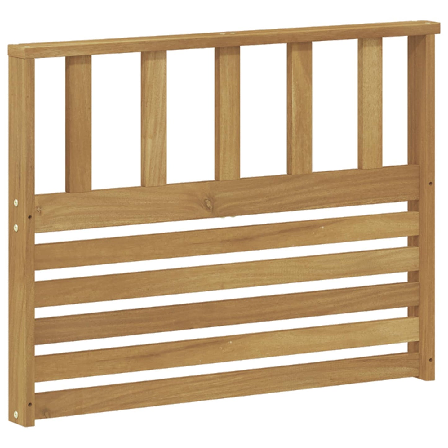 Armleuningen Module 2 pcs Wit 80 x 6 x 61 cm Massief Acaciahout is nu te koop bij PeponiXL, paradijselijk wonen!