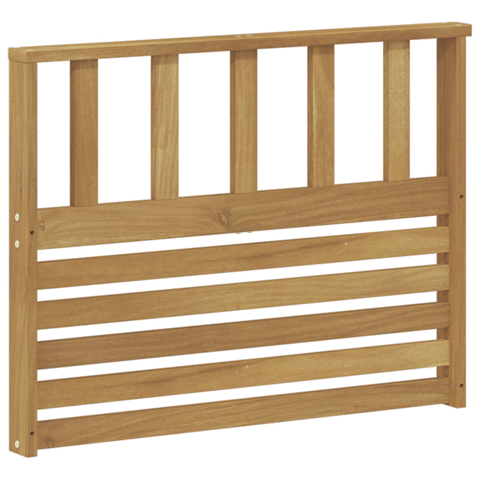 Armleuningen Module 2 pcs Wit 80 x 6 x 61 cm Massief Acaciahout is nu te koop bij PeponiXL, paradijselijk wonen!