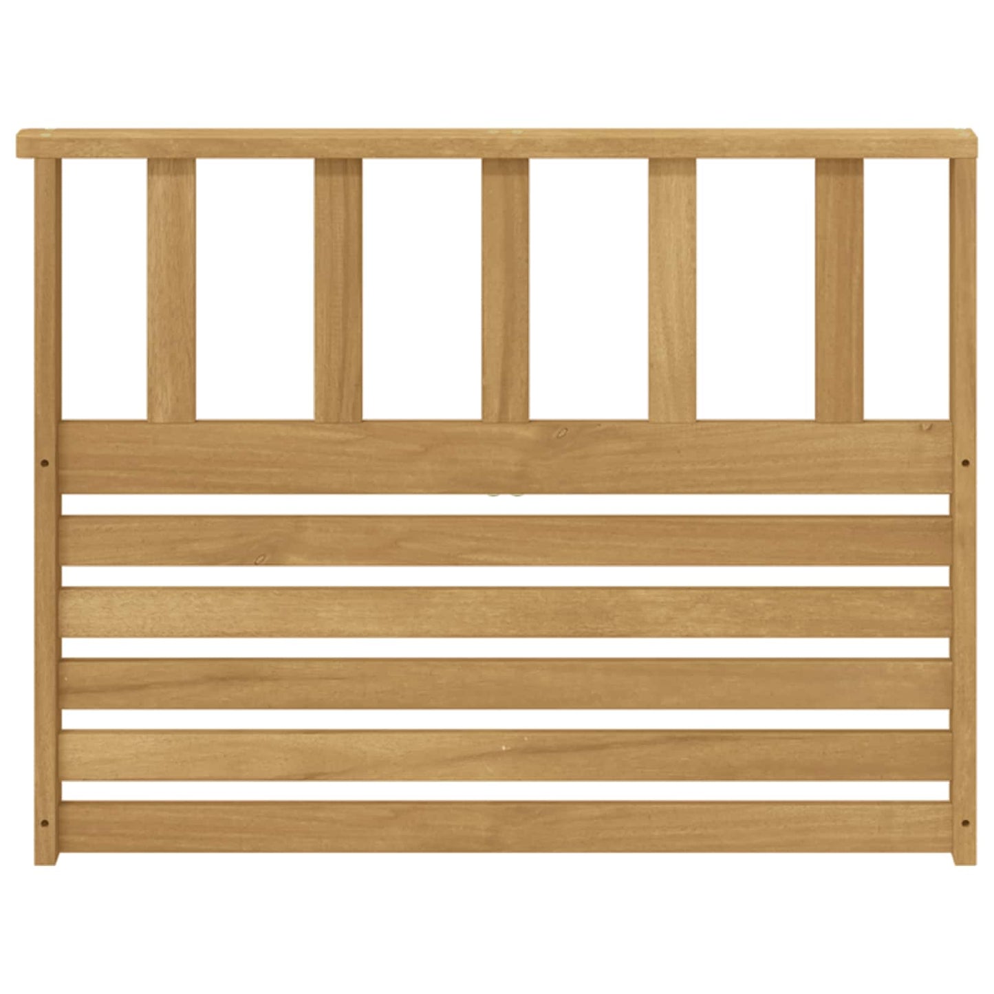 Armleuningen Module 2 pcs Wit 80 x 6 x 61 cm Massief Acaciahout is nu te koop bij PeponiXL, paradijselijk wonen!