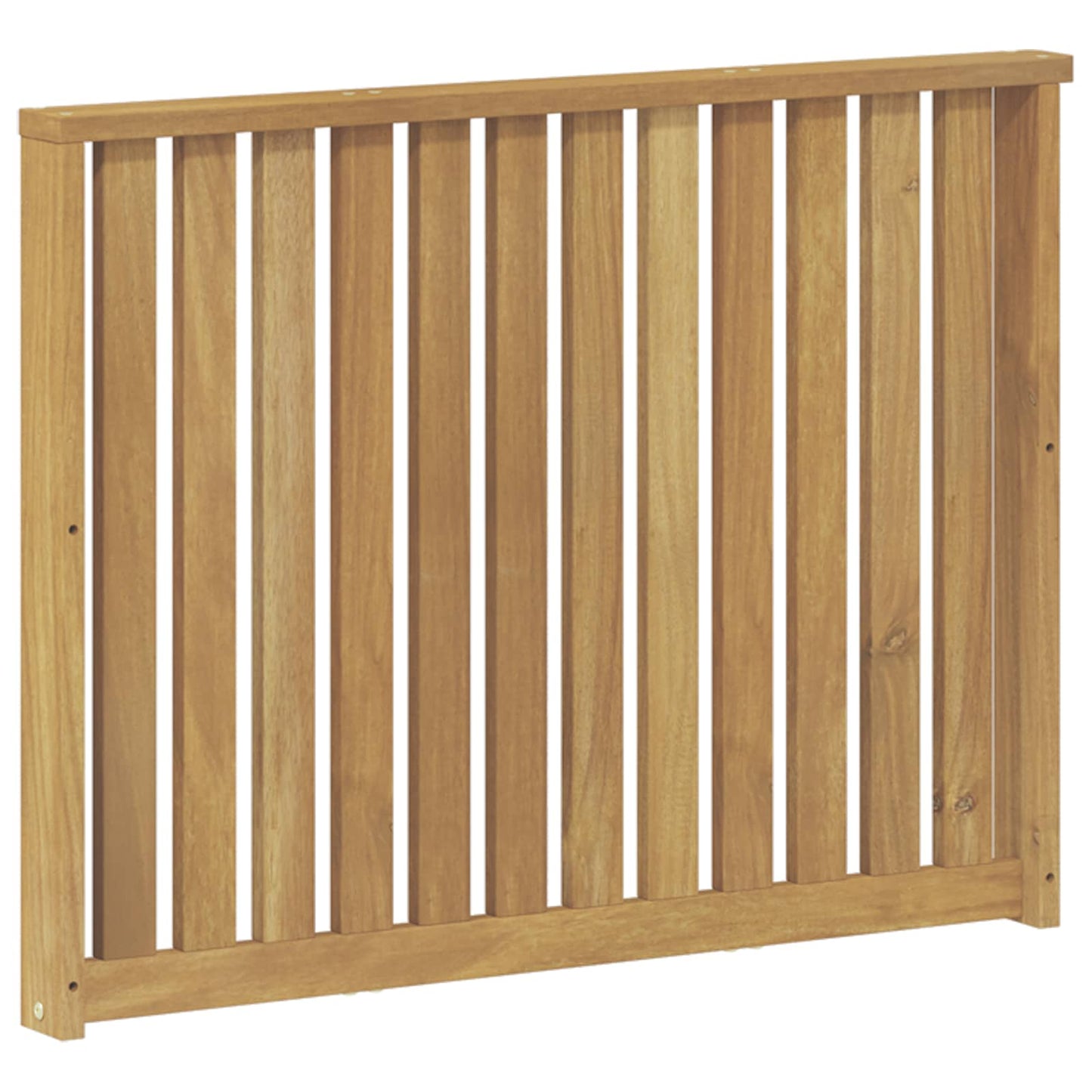 Armleuningen Module 2 pcs Wit 80 x 6 x 61 cm Massief Acaciahout is nu te koop bij PeponiXL, paradijselijk wonen!