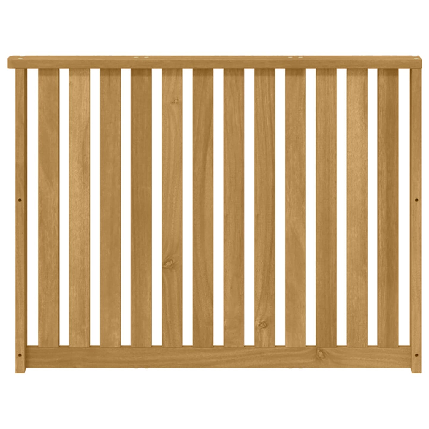 Armleuningen Module 2 pcs Wit 80 x 6 x 61 cm Massief Acaciahout is nu te koop bij PeponiXL, paradijselijk wonen!