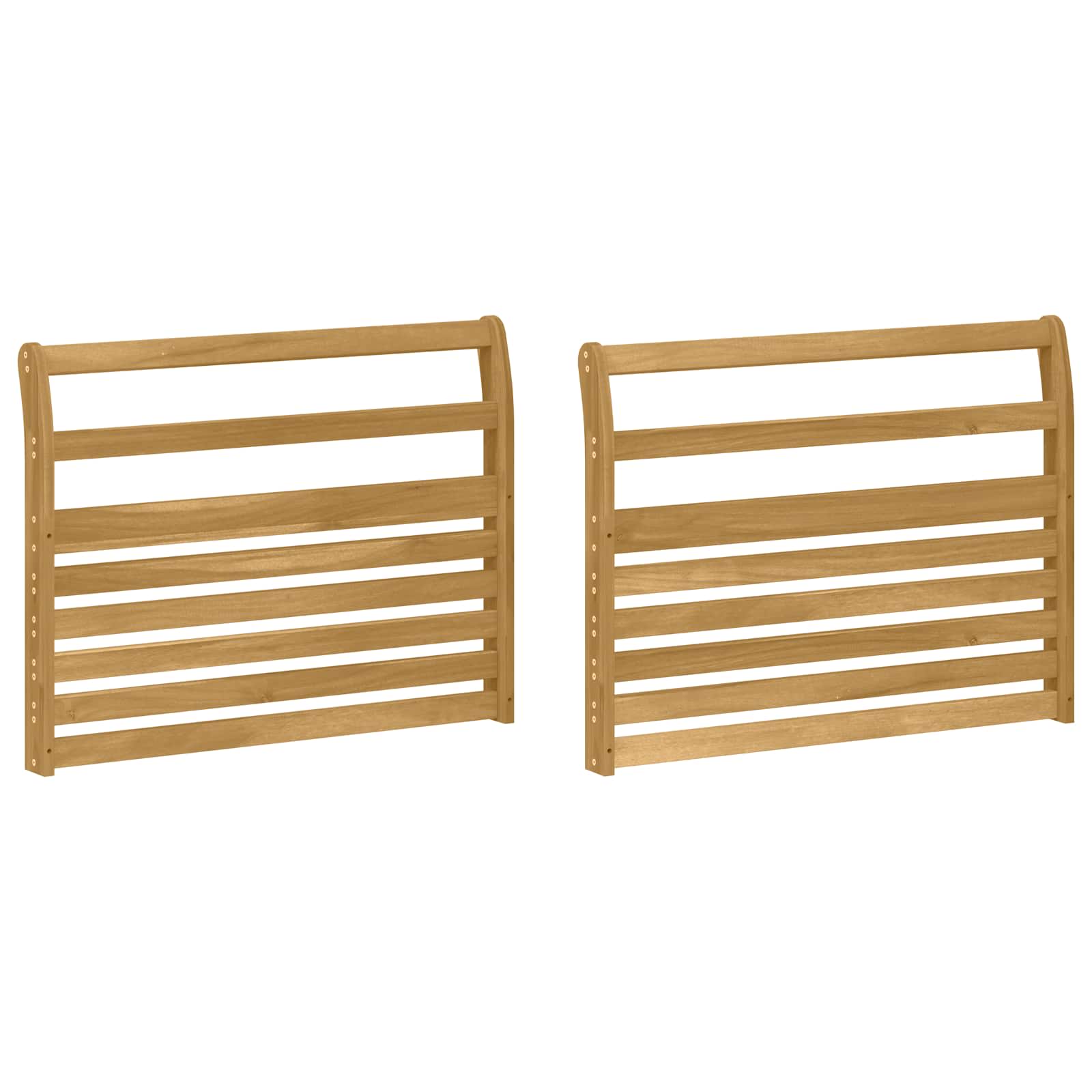 Armleuningen Module 2 pcs Wit 78,5 x 8,5 x 60 cm is nu te koop bij PeponiXL, paradijselijk wonen!