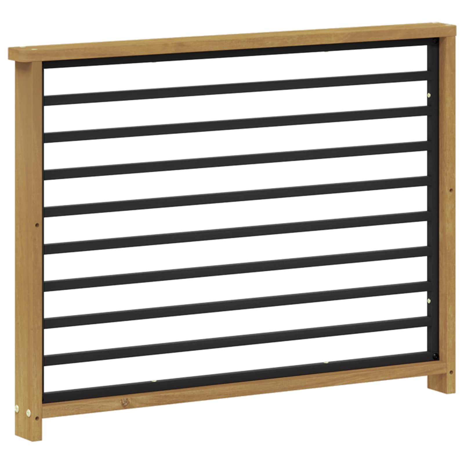 Armleuningen Module 2 pcs Wit 80 x 6 x 61 cm Massief Acaciahout is nu te koop bij PeponiXL, paradijselijk wonen!