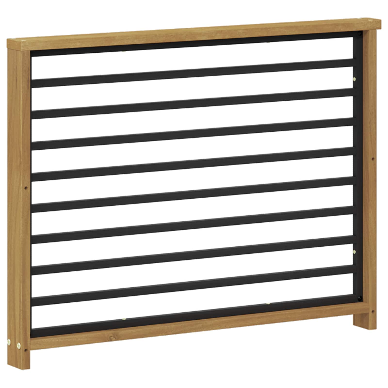 Armleuningen Module 2 pcs Wit 80 x 6 x 61 cm Massief Acaciahout is nu te koop bij PeponiXL, paradijselijk wonen!