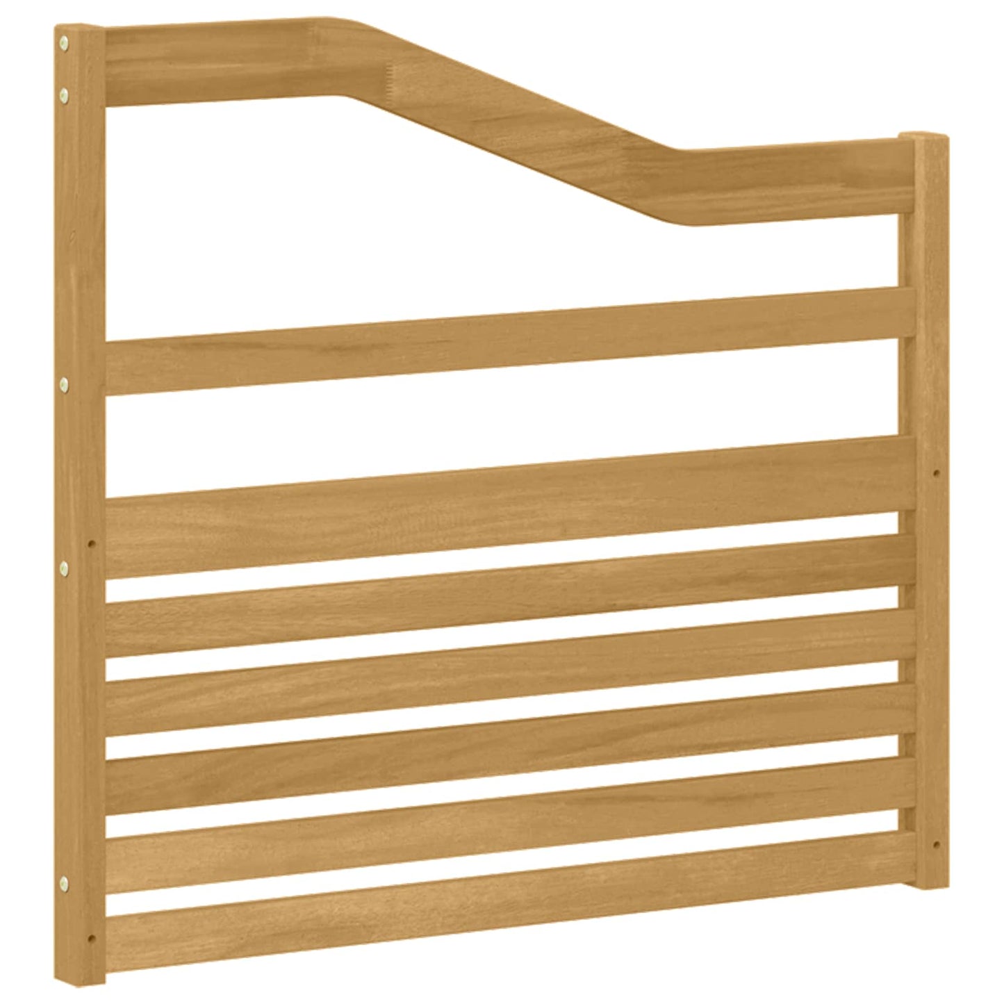Armsteunmodule 2 pcs Wit 79 x 4 x 73 cm Massief Acaciahout is nu te koop bij PeponiXL, paradijselijk wonen!