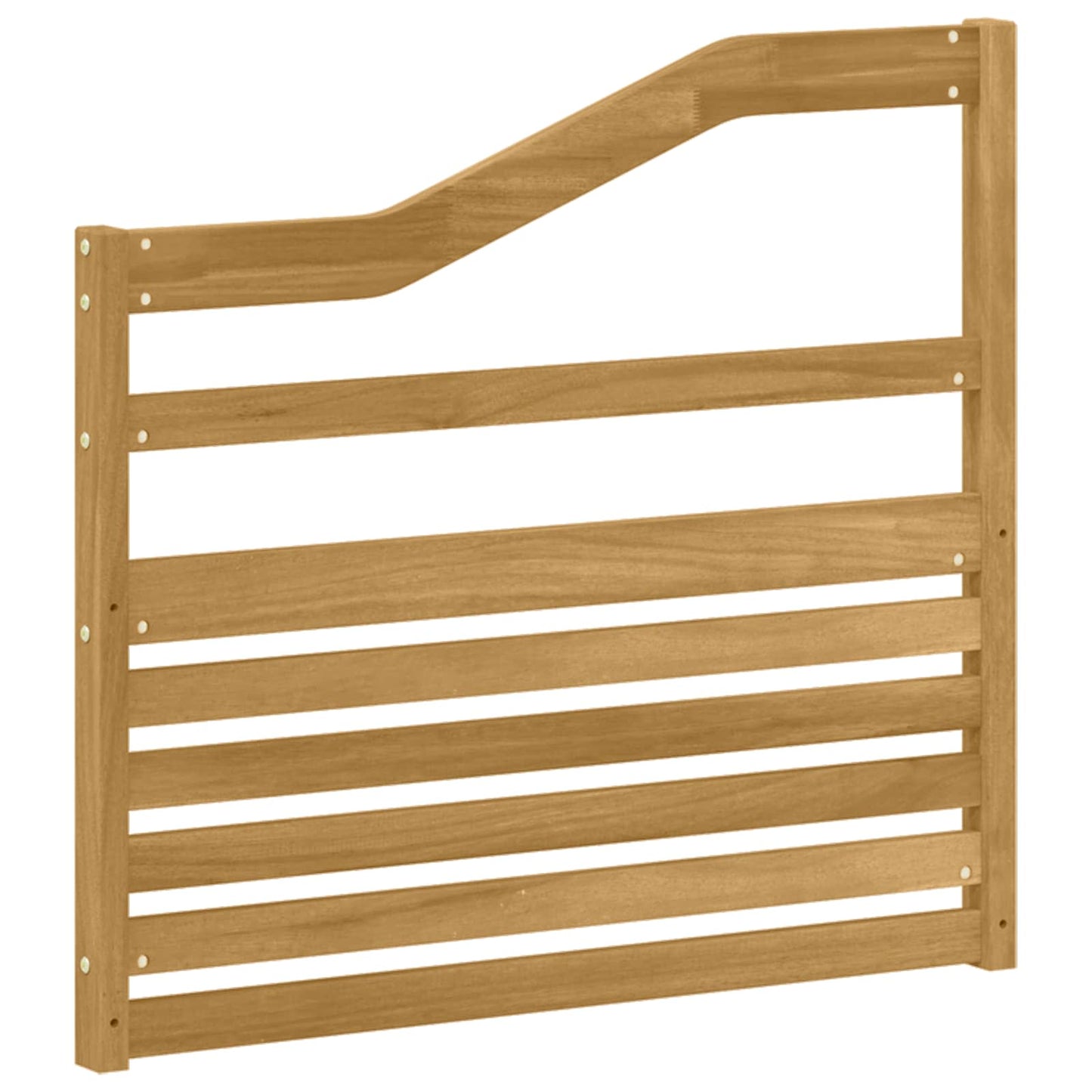 Armsteunmodule 2 pcs Wit 79 x 4 x 73 cm Massief Acaciahout is nu te koop bij PeponiXL, paradijselijk wonen!