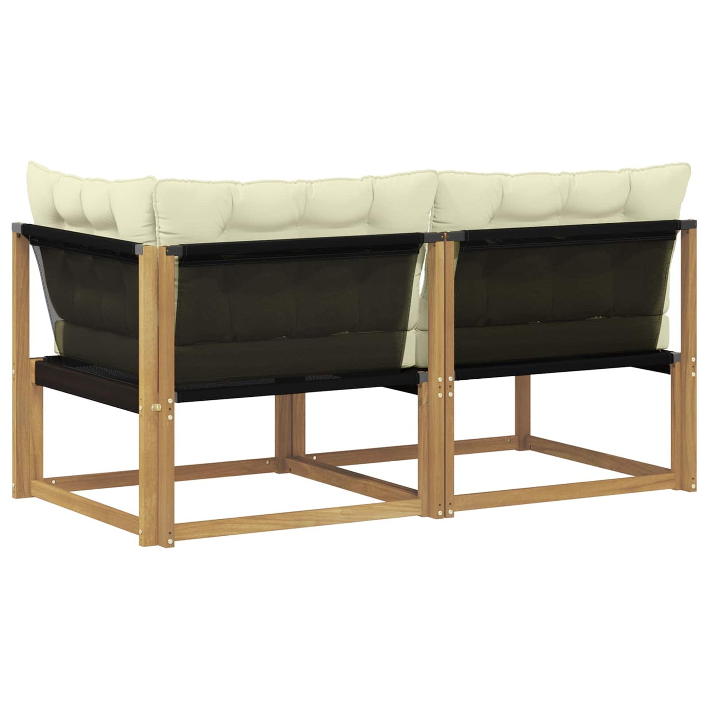 Sectie Sofa Eenheden met kussen Wit 162,5 x 83 x 73 cm is nu te koop bij PeponiXL, paradijselijk wonen!