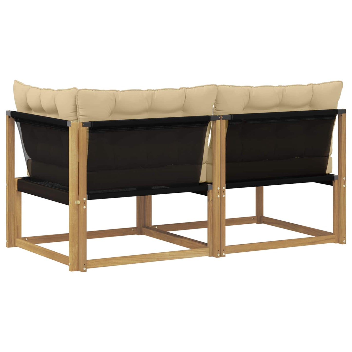 Sectie Sofa Eenheden met kussen Wit 162,5 x 83 x 73 cm is nu te koop bij PeponiXL, paradijselijk wonen!