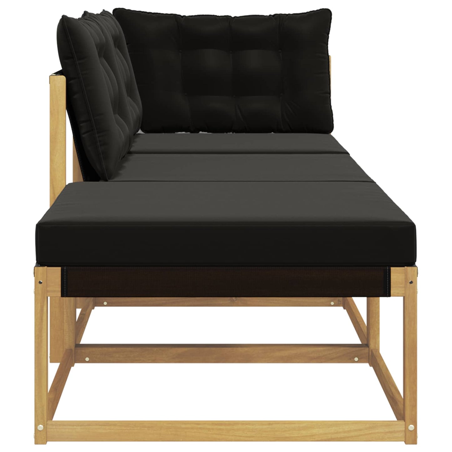 Sectie Sofa Eenheden met kussen Wit 241,5 x 83 x 73 cm is nu te koop bij PeponiXL, paradijselijk wonen!