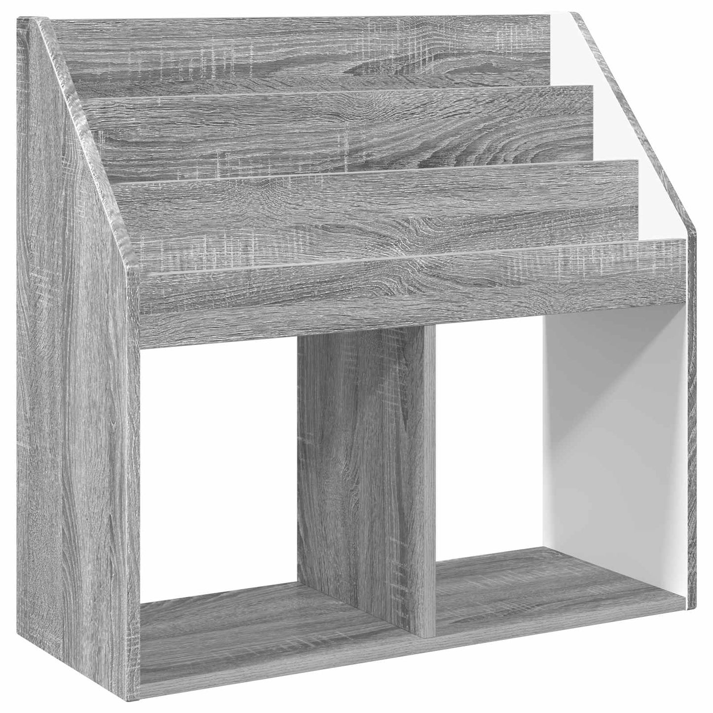 Kinderen Boekenkast met opslag Grijs Sonoma 72,5 x 29,5 x 69 cm is nu te koop bij PeponiXL, paradijselijk wonen!