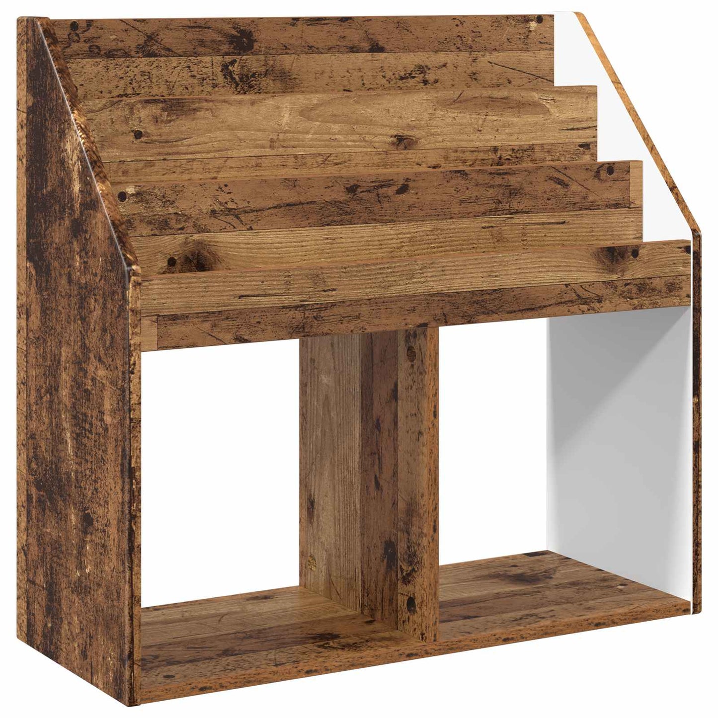 Kinderen Boekenkast Oudhout 72,5 x 29,5 x 69 cm Bewerkt hout is nu te koop bij PeponiXL, paradijselijk wonen!