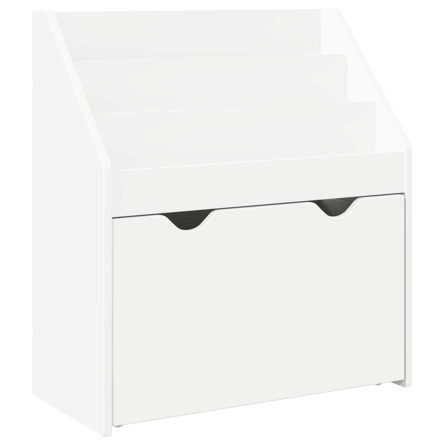 Kinderen Boekenkast met lade Wit 60 x 29,5 x 69 cm Bewerkt hout is nu te koop bij PeponiXL, paradijselijk wonen!