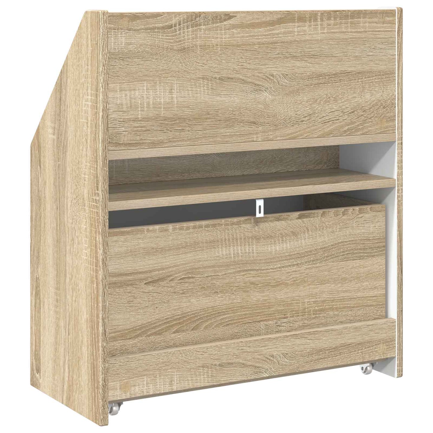 Kinderen Boekenkast Sonoma Eiken 60 x 29,5 x 69 cm Bewerkt hout is nu te koop bij PeponiXL, paradijselijk wonen!