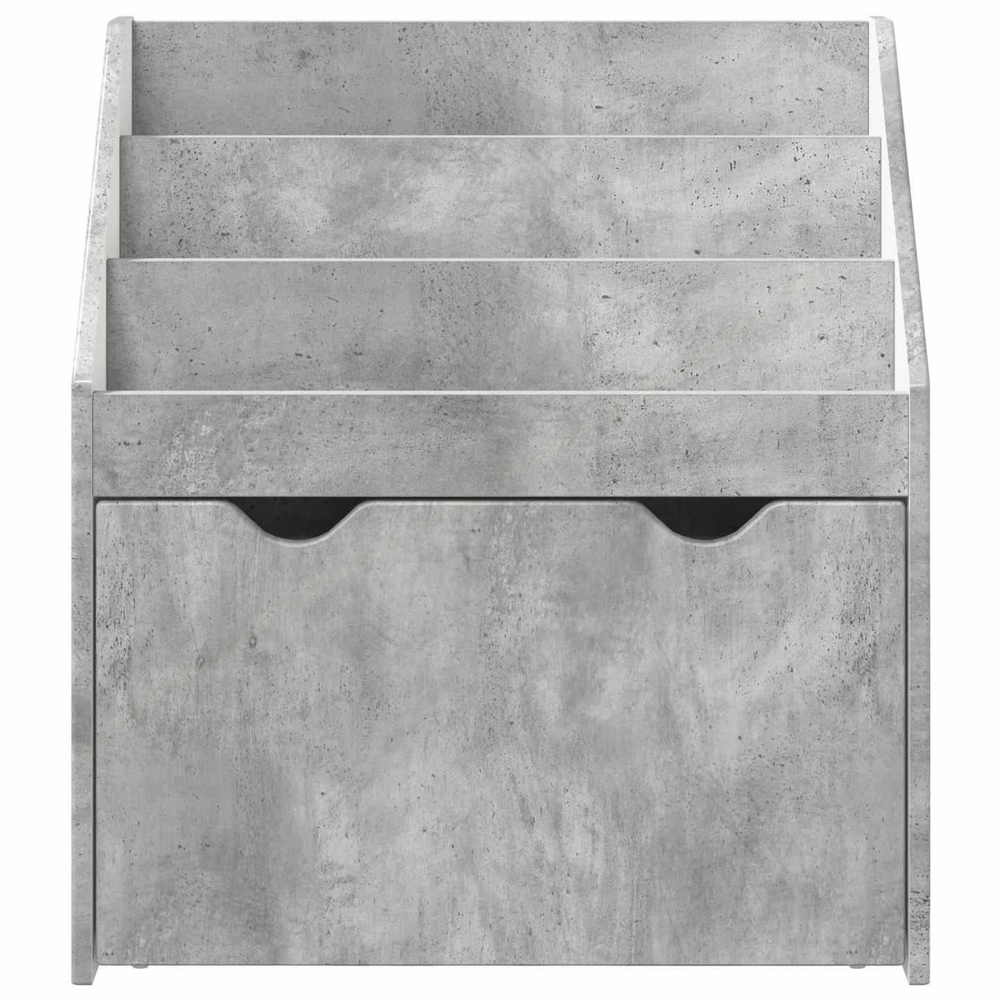 Kinderen Boekenkast Beton Grijs 60 x 29,5 x 69 cm Bewerkt hout is nu te koop bij PeponiXL, paradijselijk wonen!