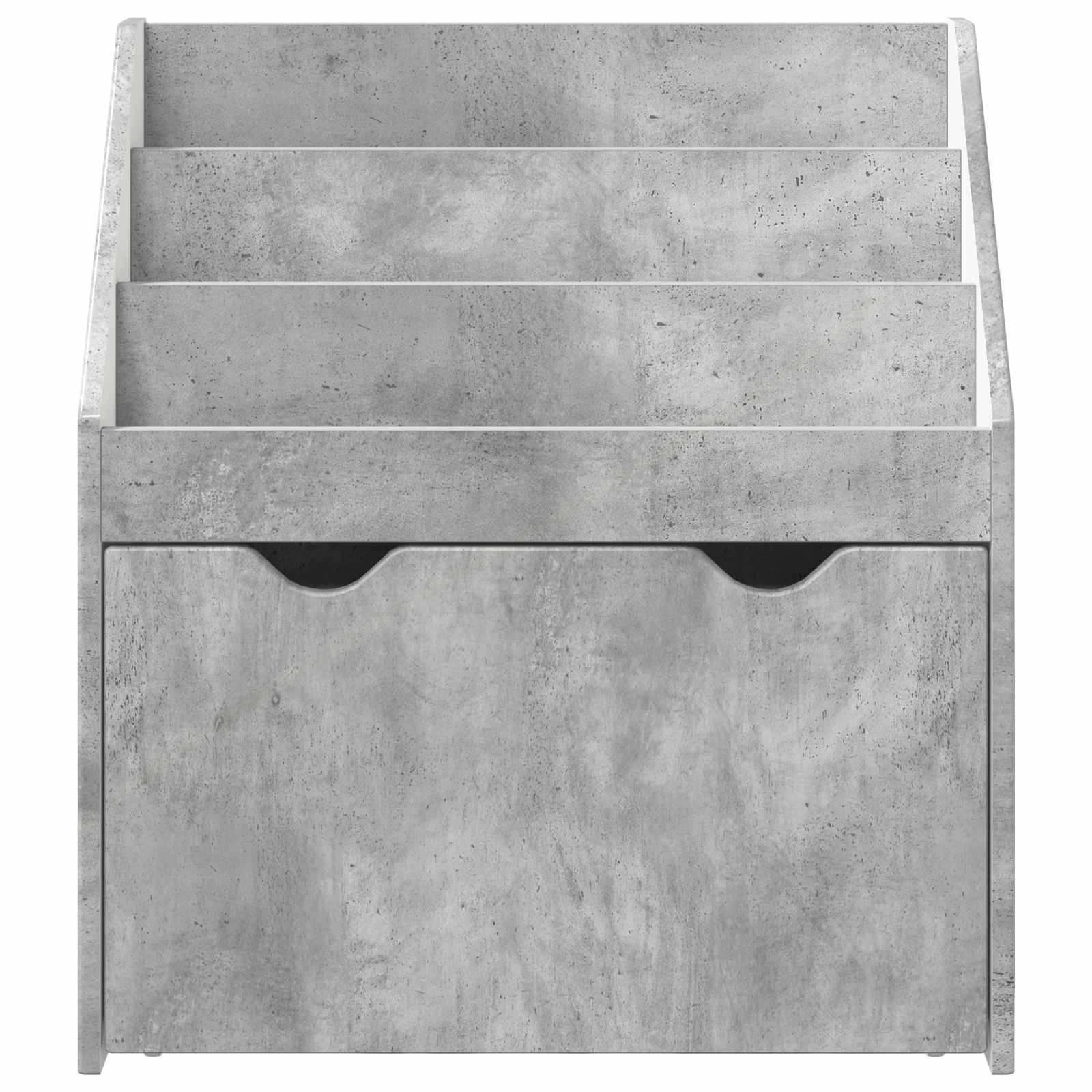 Kinderen Boekenkast Beton Grijs 60 x 29,5 x 69 cm Bewerkt hout is nu te koop bij PeponiXL, paradijselijk wonen!