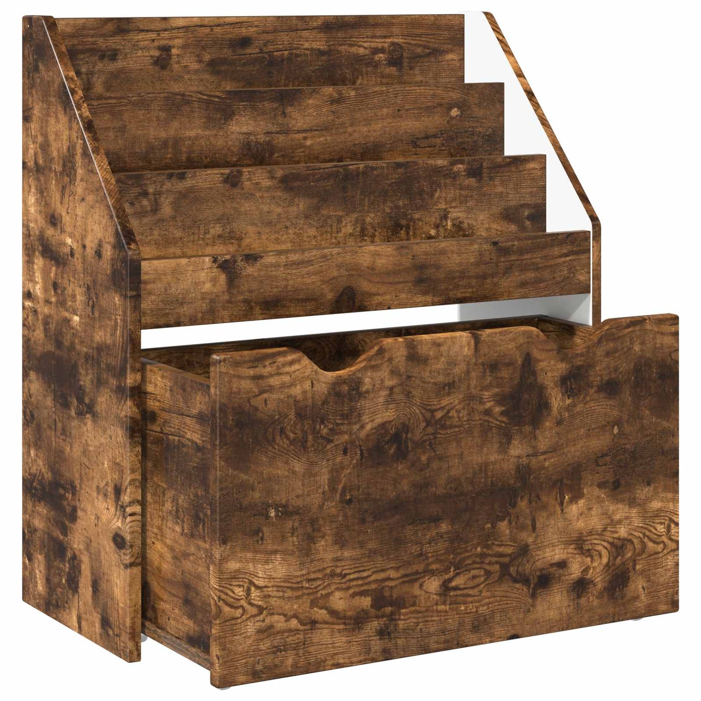 Kinderen Boekenkast met lade Gerookt eiken 60 x 29,5 x 69 cm is nu te koop bij PeponiXL, paradijselijk wonen!