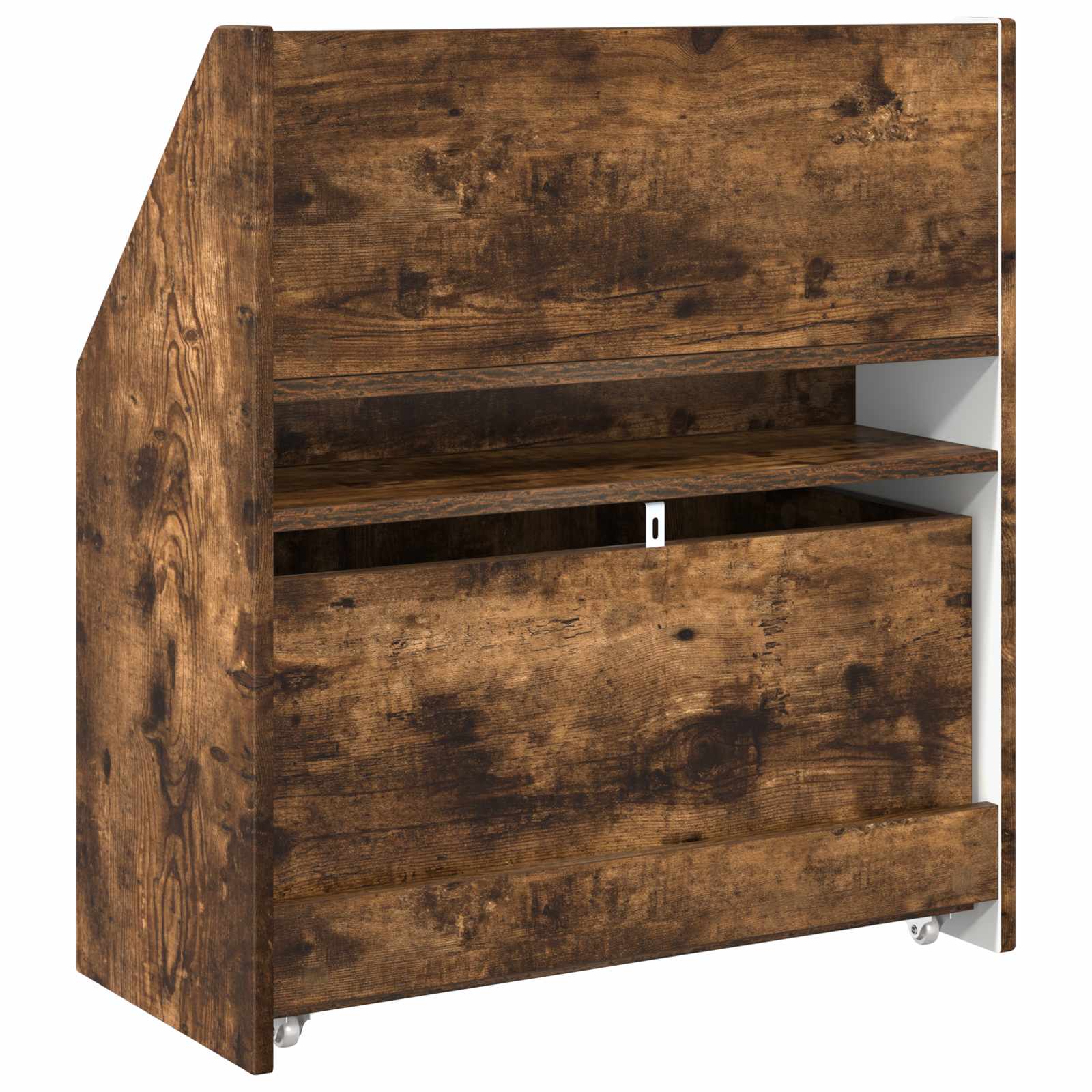 Kinderen Boekenkast met lade Gerookt eiken 60 x 29,5 x 69 cm is nu te koop bij PeponiXL, paradijselijk wonen!