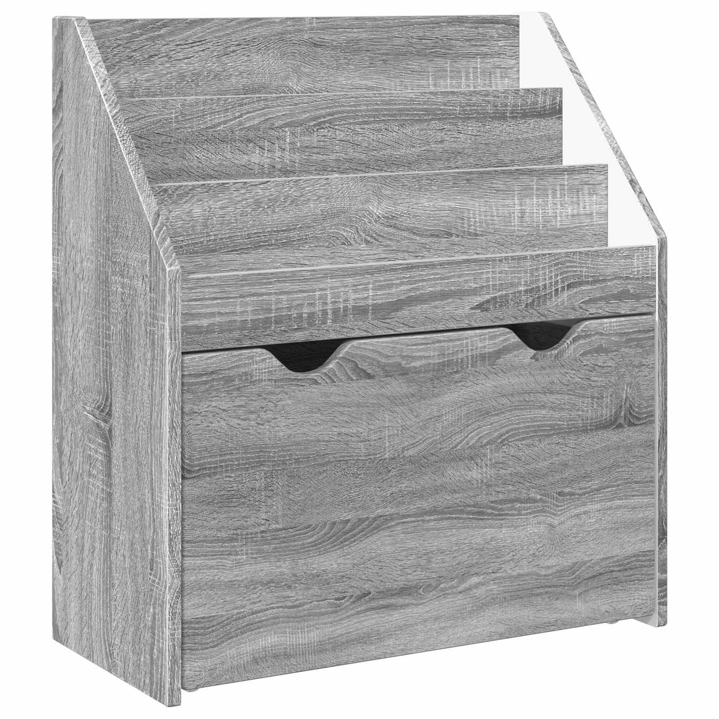 Kinderen Boekenkast Grijs Sonoma 60 x 29,5 x 69 cm Bewerkt hout is nu te koop bij PeponiXL, paradijselijk wonen!